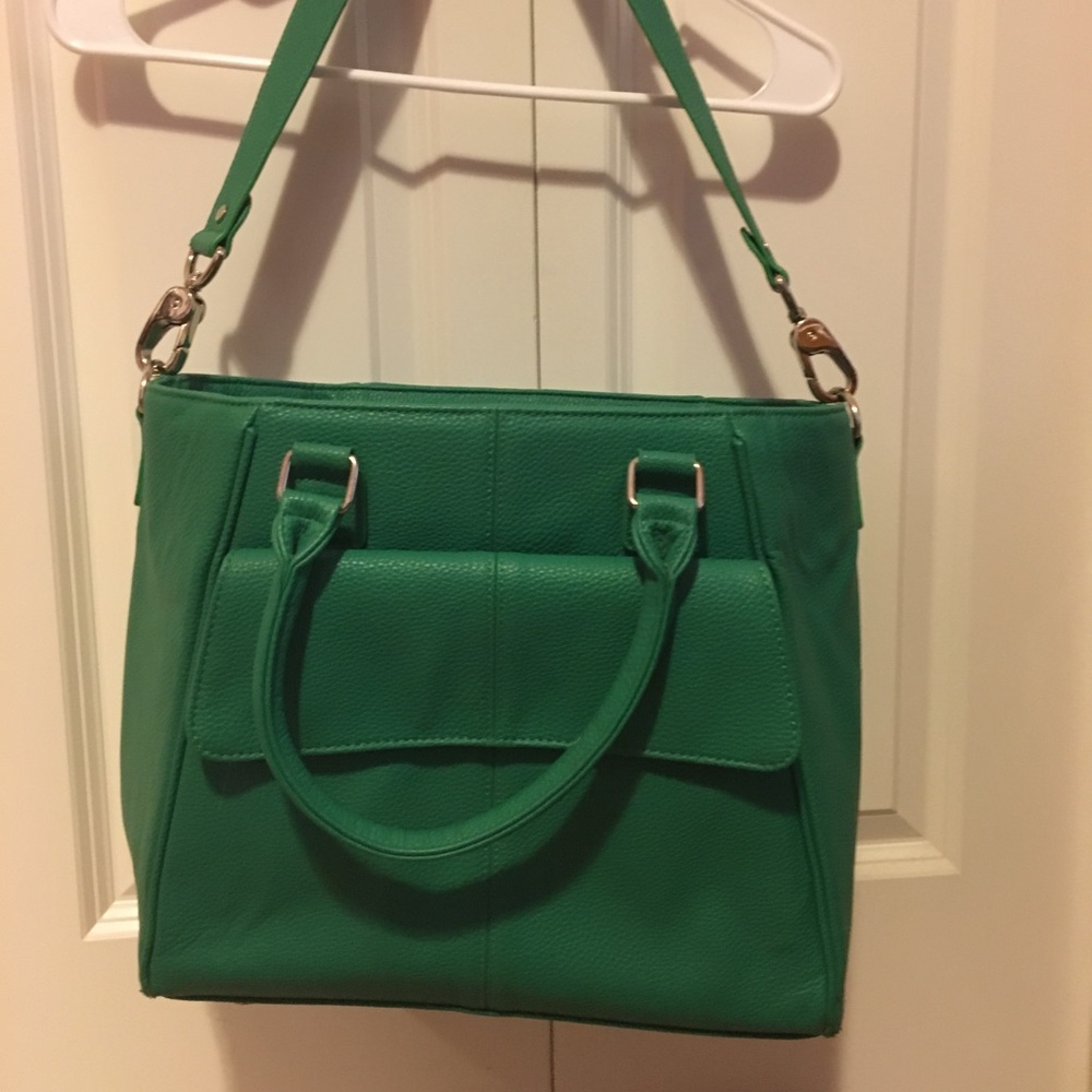 Thirty One x Jewel Large Green Bag